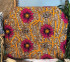 Unique Twin XL Dorm Bedding Headboard Colorful College Decor Vibrant African Wild Flower Pattern