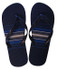 A Guy's Perfect Bath Sandal - Dark Blue Stripes - Community Shower Sandal A Guy's Perfect Bath Sandal - Dark Blue Stripes - Community Shower Sandal