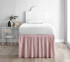 Extra Long Bed Skirt Panel Set College Bedding Essentials Twin XL Extra Long Bedskirt With Ties