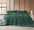 Cozy Dorm Room Comforters Full XL Bedding Dimensions Silky Green Bedspread  Extra Long Blanket for Tall People College Packing Checklist