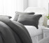 Dark Gray Twin Extra Long Bedspread Set Machine Washable College Bedding Guys Dorm Comforter Set First Apartment Essentials