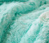 Teal Comforter Set Twin XL College Bedding Shaggy Plush Blanket Mint Green Dorm Decor Ideas