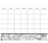 Obelisk Monthly Calendar - Peel N Stick