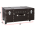 Durable Padlock Dorm Storage Trunk with Wheels Space Saving College Storage Ideas