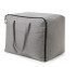 Gray College Essentials Space Saving Bag for Moving Dorm Organization Tips  Durable Underbed Storage Bag with Zipper and Clear View Window Moving Tote with Handle
