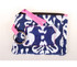 Great For College Girls - Ikat Navy Student ID Case - Cute And Colorful Design
