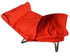 The LUX Lounger Sofa (Limited Edition - by College Ave) - Red