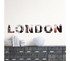 London - Peel N Stick Dorm Decor College Wall Accent