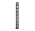 Clever & Sleek Entertainment Storage - Media Tower Elite 153 - Black
