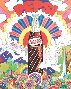 Cheap Dorm Essential Supply Multicolor Pepsi Art - College Tin