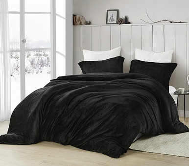 Trendy Dorm Room Decor - Coma Inducer Black Twin XL Duvet Cover