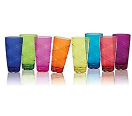 Acrylic Tumblers - 8 Pack