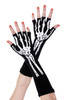 Short Print Skeleton Gloves