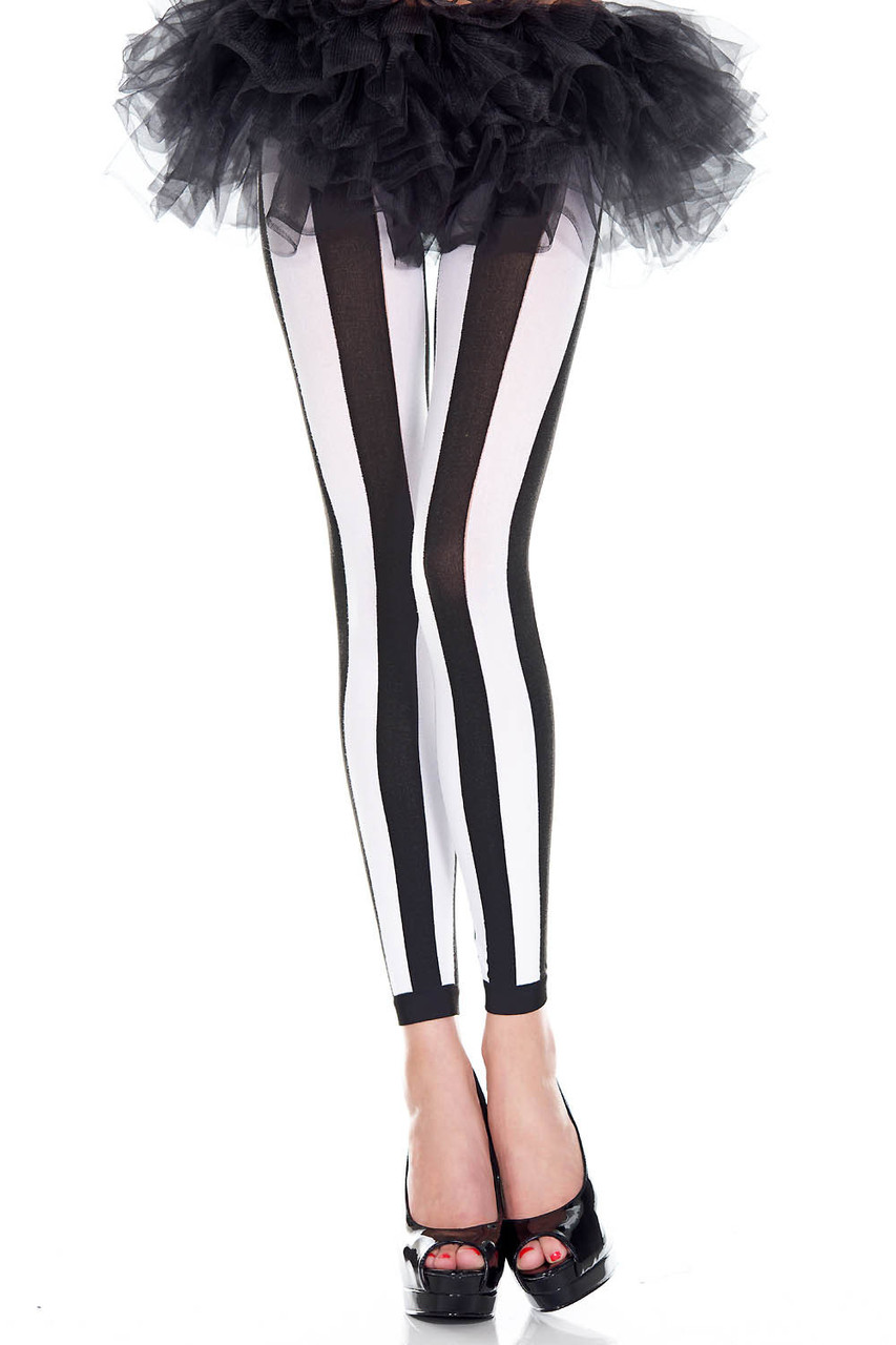 Vertical Striped Leggings - The Nick Nackery