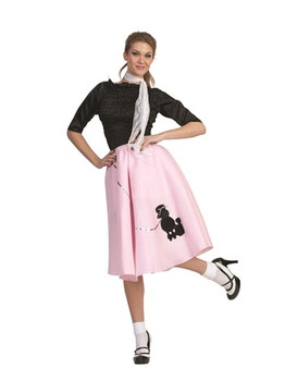 Poodle Skirt Adult Costume