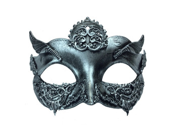 Steam Punk Mask Silver