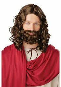 Jesus Wig and Beard Set