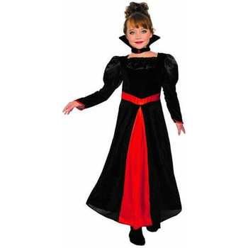 Vampire Girl Child Gothic Classic Halloween Costume