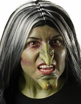 Wicked Witch Nose Green Prosthetic Makeup Halloween Kit