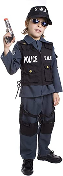 S.W.A.T. Police Children's Costume