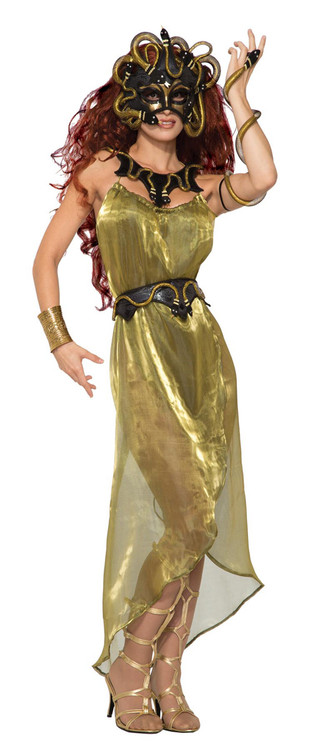 Long Toga with Belt Gold - The Nick Nackery