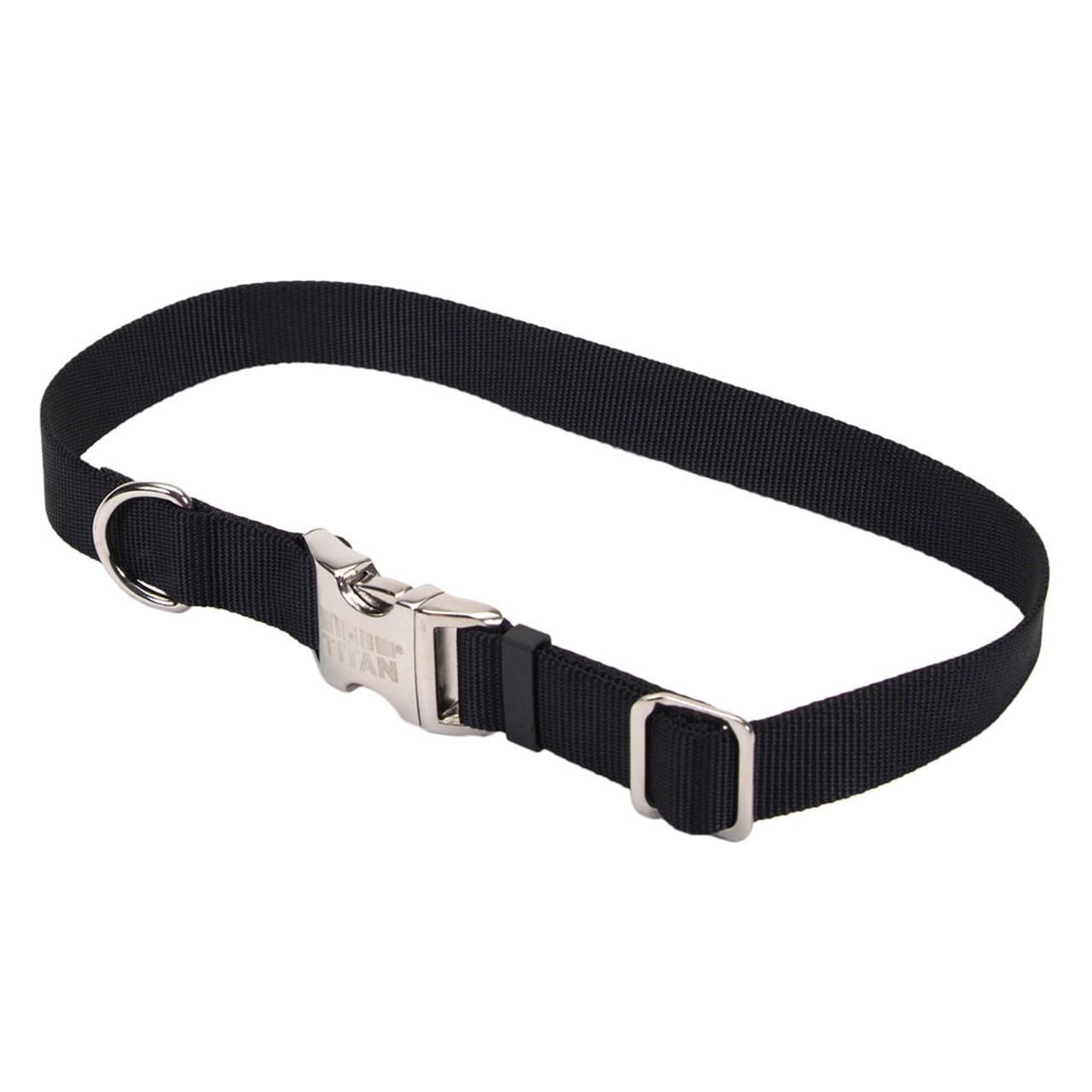 Black Nylon Pet Collar