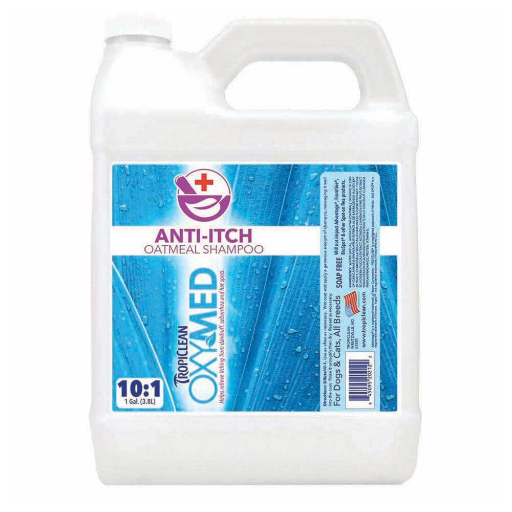 TropiClean Oxy-Med Anti Itch Pet Shampoo