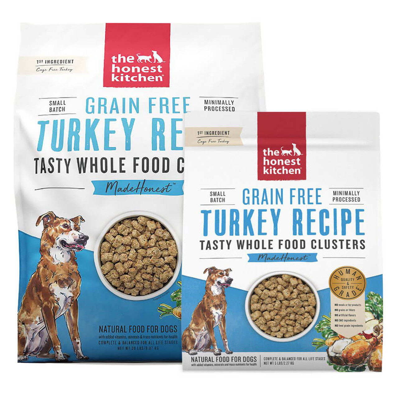 single whole grain dog food