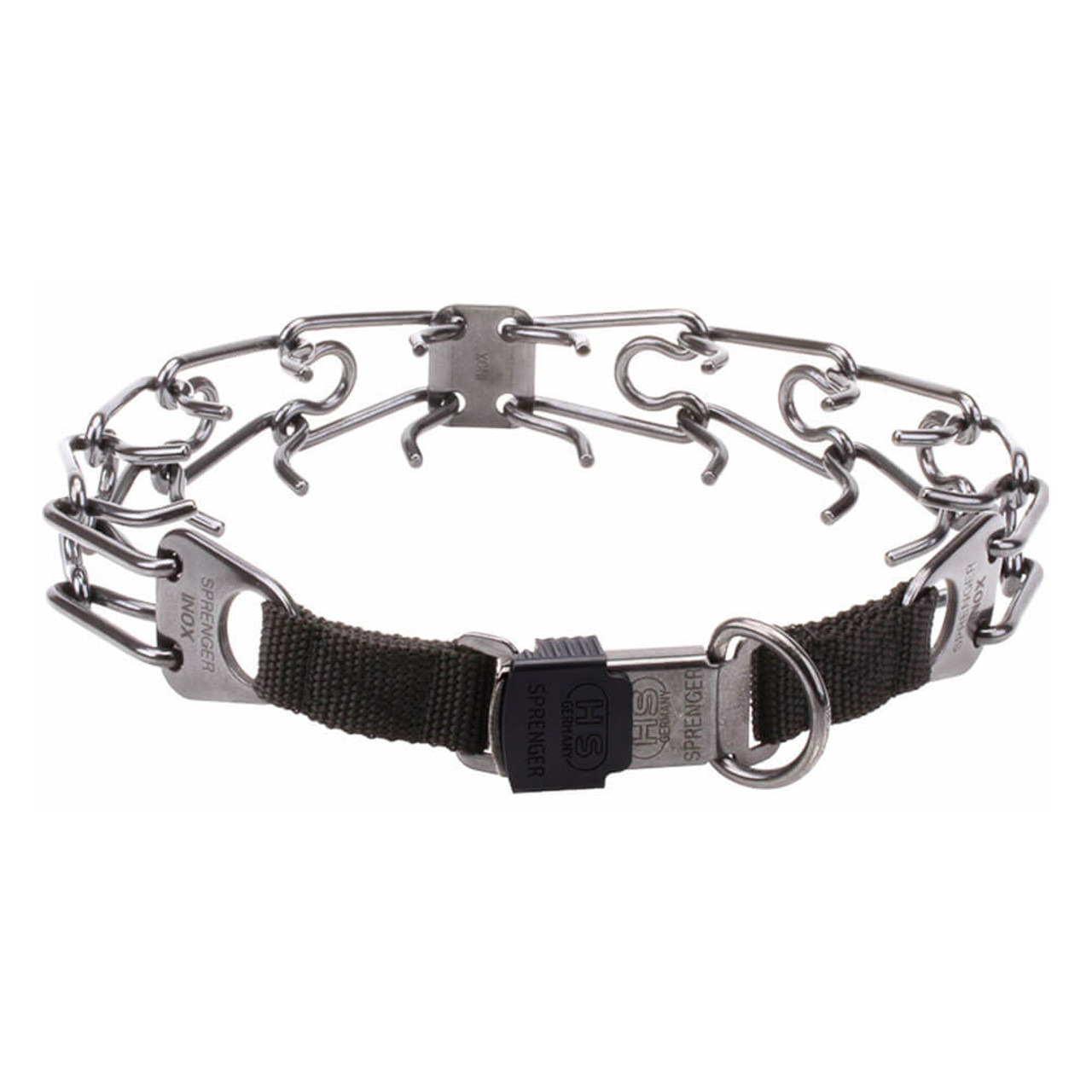 Herm Sprenger 3.2 mm Stainless Steel Training Collar with Safety Buckle One Size