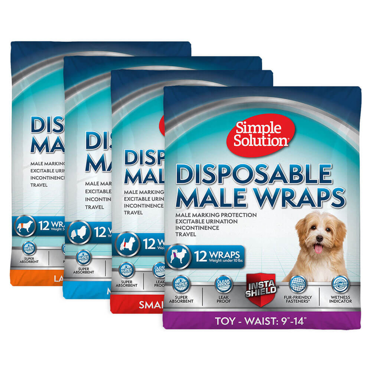 disposable male dog wraps