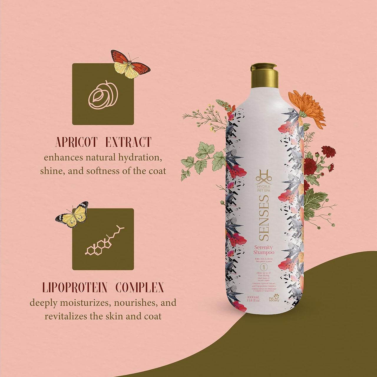 Hydra Senses-Serenity Shampoo 33.8 fl. oz.