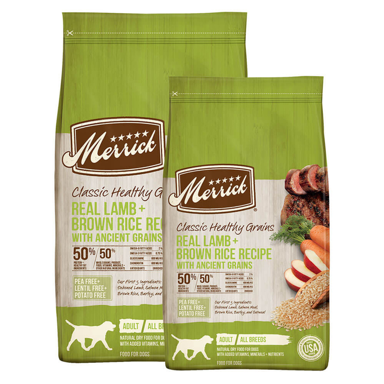 merrick ancient grains lamb