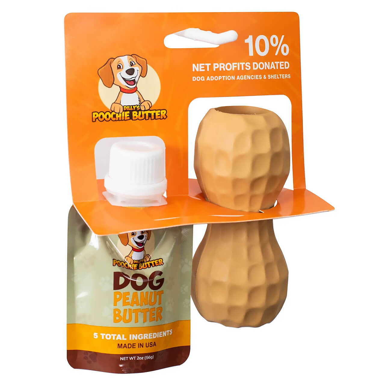 Poochie Butter Calming Peanut Butter Dog Treat