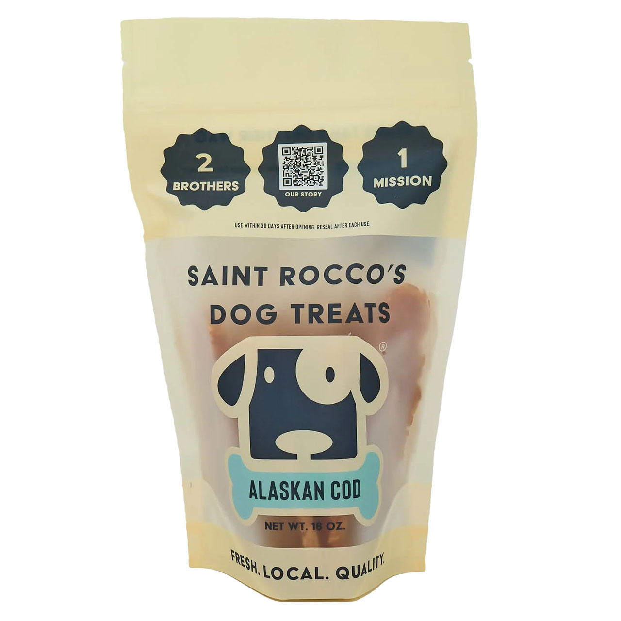 Saint Rocco's Alaskan Cod Dog Treats