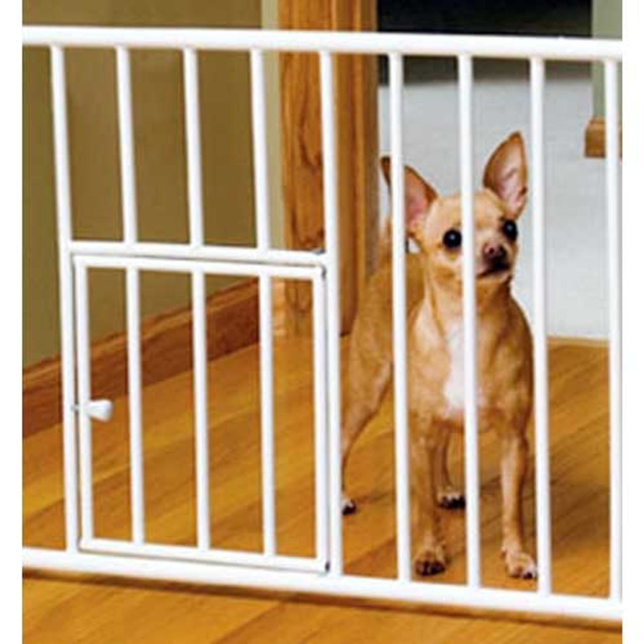 carlson mini gate with pet door