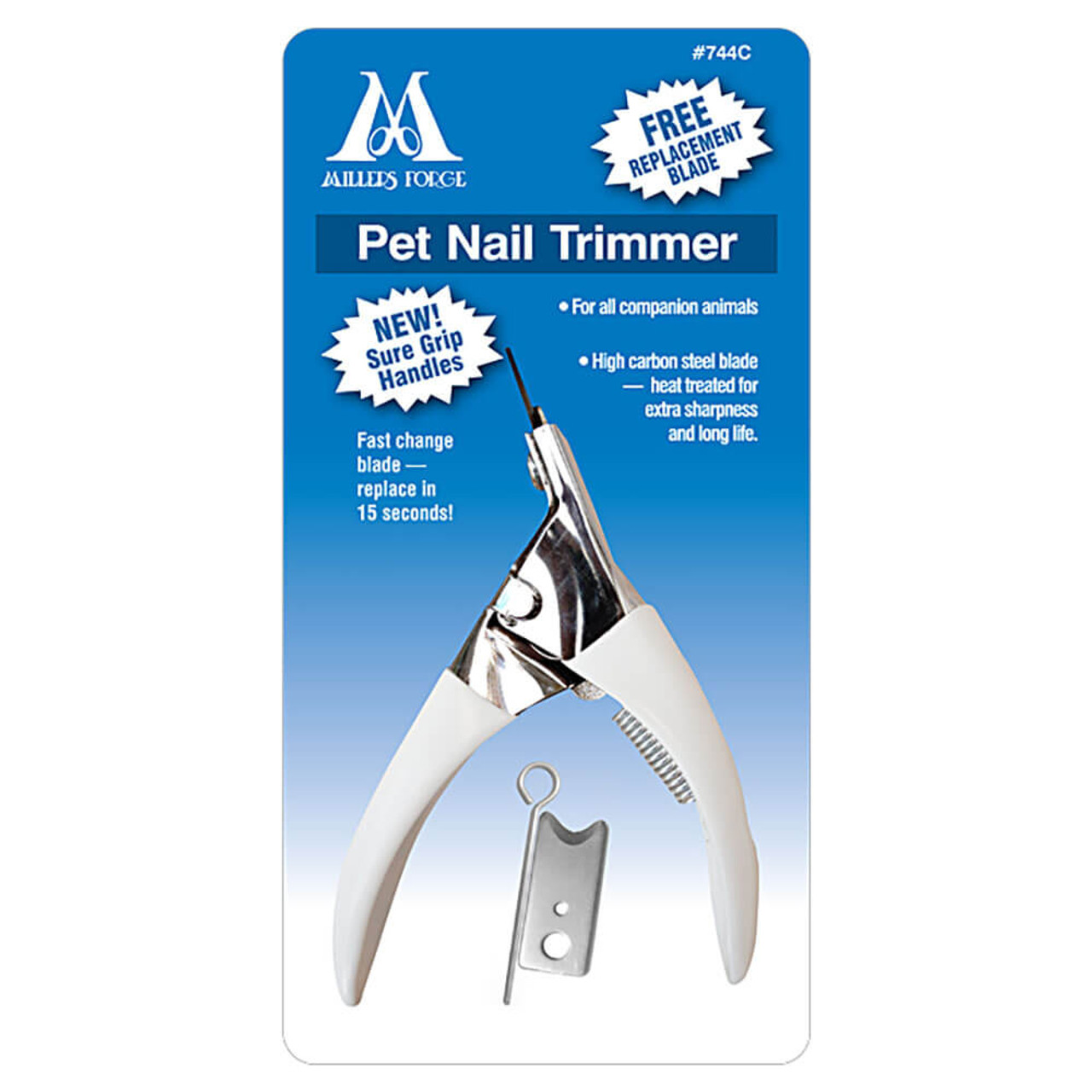 millers forge guillotine style pet nail trimmer