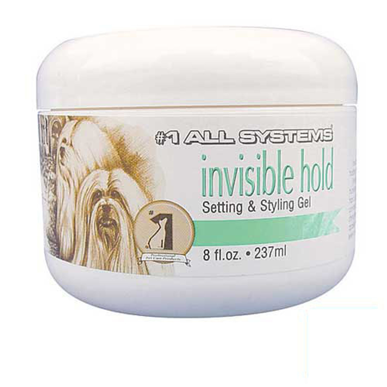 Invisible Hold Setting and Styling Gel (8 oz) - 1 All Systems