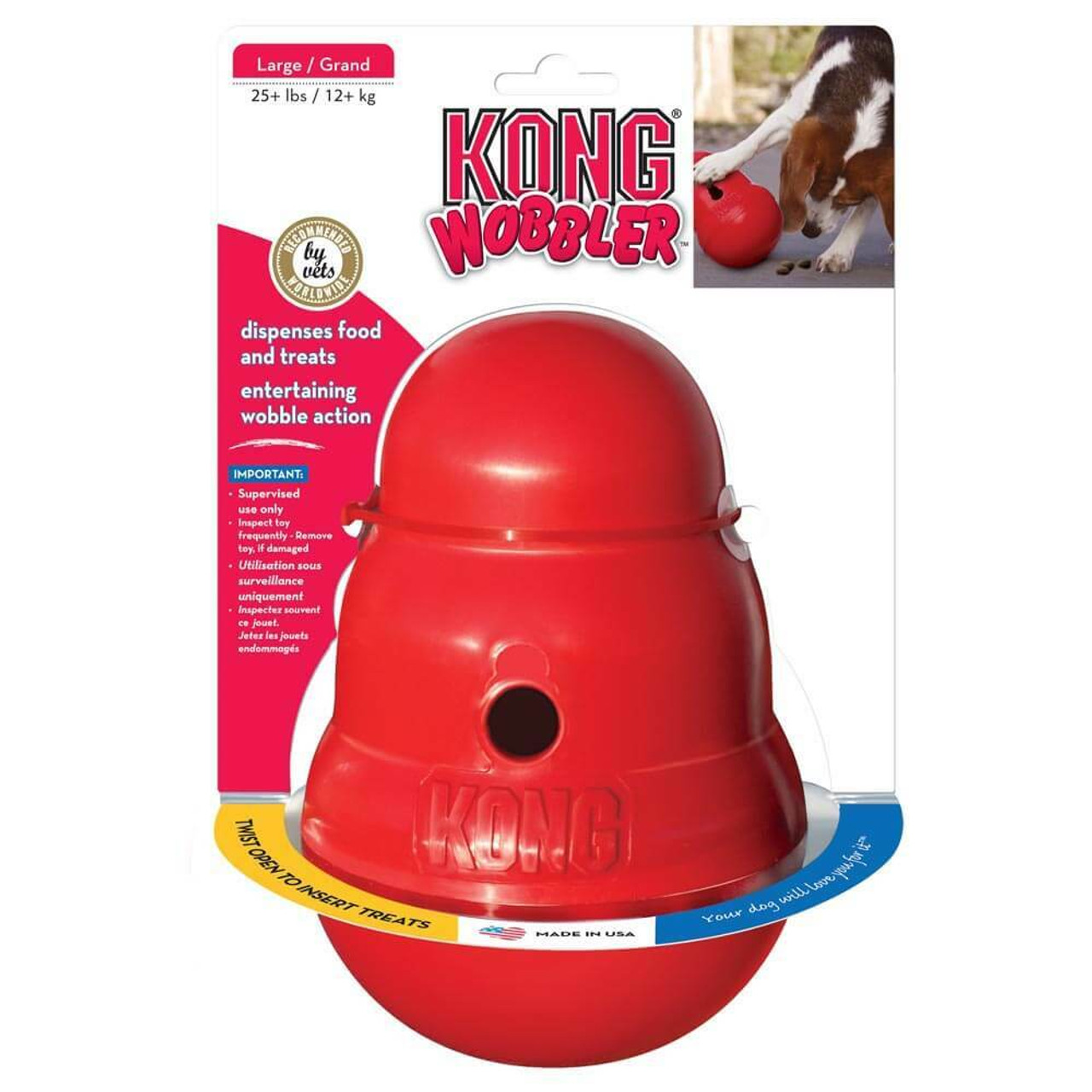 Golden Daily Scoop: Chewy Delivers Kong Wobbler Fun #ChewyInfluencer