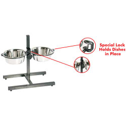 Stainless Steel Adjustable Double Diner