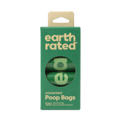 Earth Rated Poop Bags 120ct Unscented