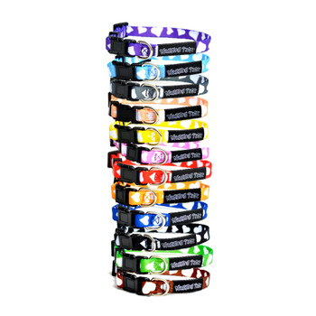 Wagging Tailz TinyTotz Follow On Collars Hearts - 12 Packs
