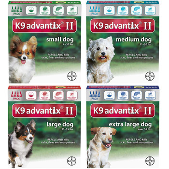 K9 Advantix II - 4 month supply