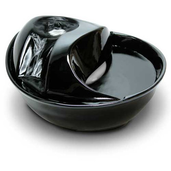 SmartCat Ceramic Pet Water Fountain Raindrop Design