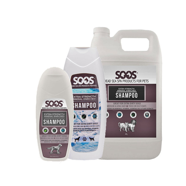 SOOS Extra Strength Mineral-Enriched Shampoo