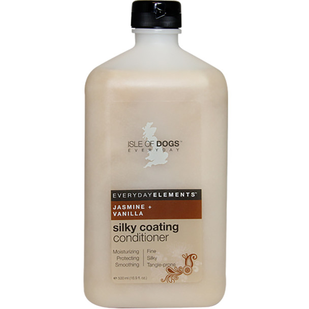 Isle of Dogs Everyday Silky Coating Conditioner, Jasmine + Vanilla 16.9oz