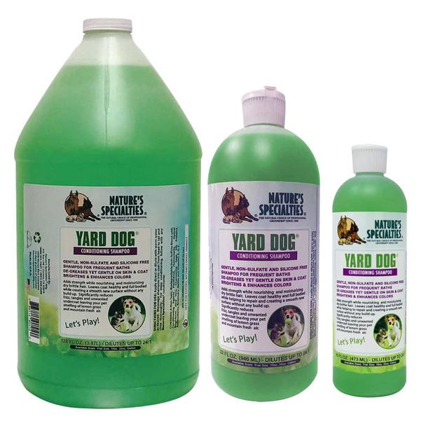 Nature's Specialties Yard Dog Conditioning Shampoo for Dogs and Cats