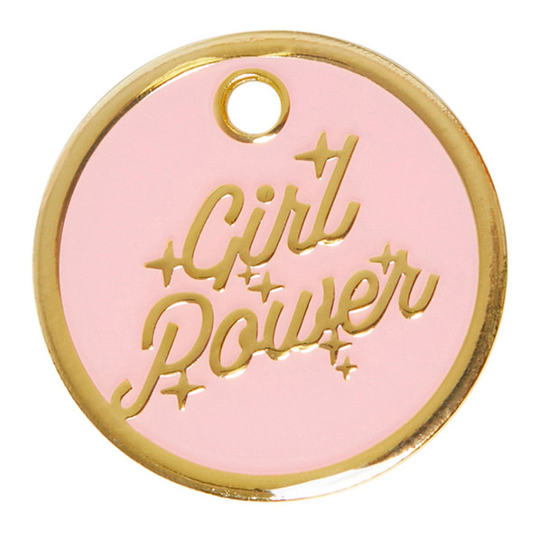 Trill Paws Girl Power Pet Tag