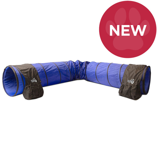 NEW Better Sporting Dogs 16-Foot Dog Agility Tunnel with Sandbags