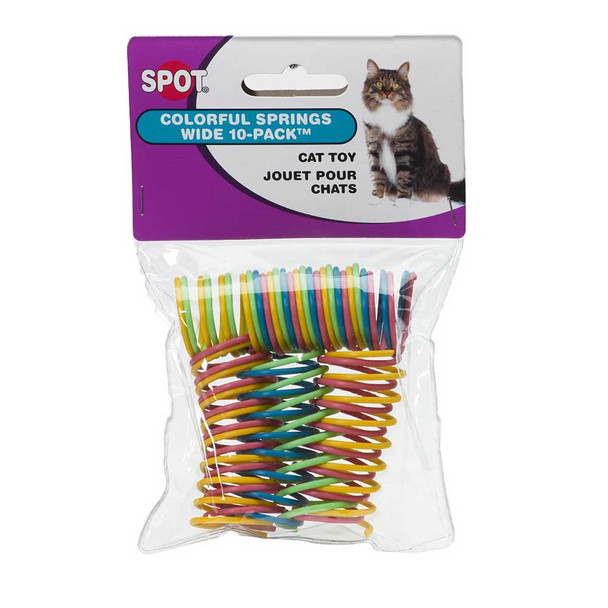 SPOT Wide Colorful Springs Cat Toy