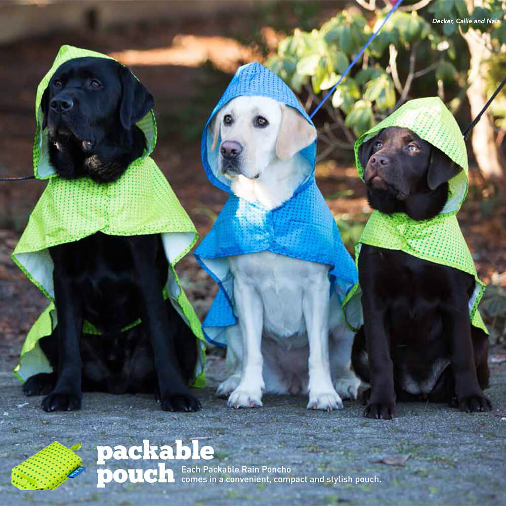 RC Pet Packable Rain Poncho